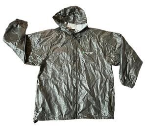Frogg Toggs Gray Rain Jacket Medium Large Men